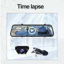 4K Mirror Dash Cam for Safe Driving