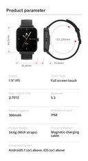 Voice Calling Smart Watch Ultra 1.9 Inch Screen