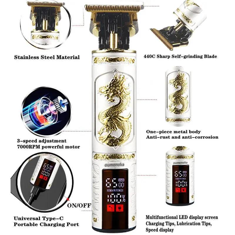 Professional Men's Electric Shaver Premium Grooming Tool