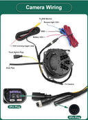 Clear Rear View Camera for VW Golf 6 7 8