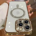 Clear Glitter Case - Magnetic And Anti Fingerprint