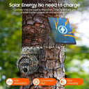 Smart Solar Outdoor Camera for 360 View