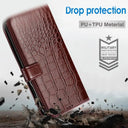 Leather Wallet Case For iPhone - Card Slots