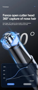 Electric Shaving Nose Ear Trimmer Safe Face Care Razor
