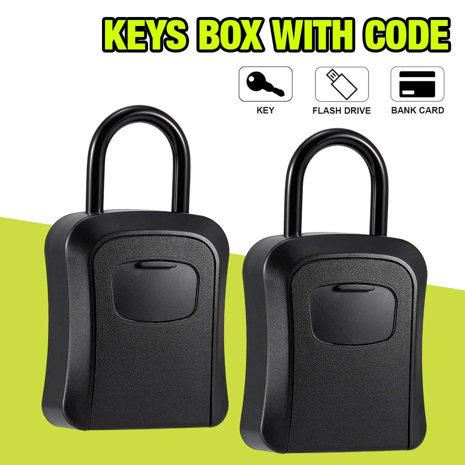Waterproof Key Lock Box Outside Combination Password Metal Key — product view 9