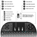 Ergonomic Wireless Mini Keyboard for TV