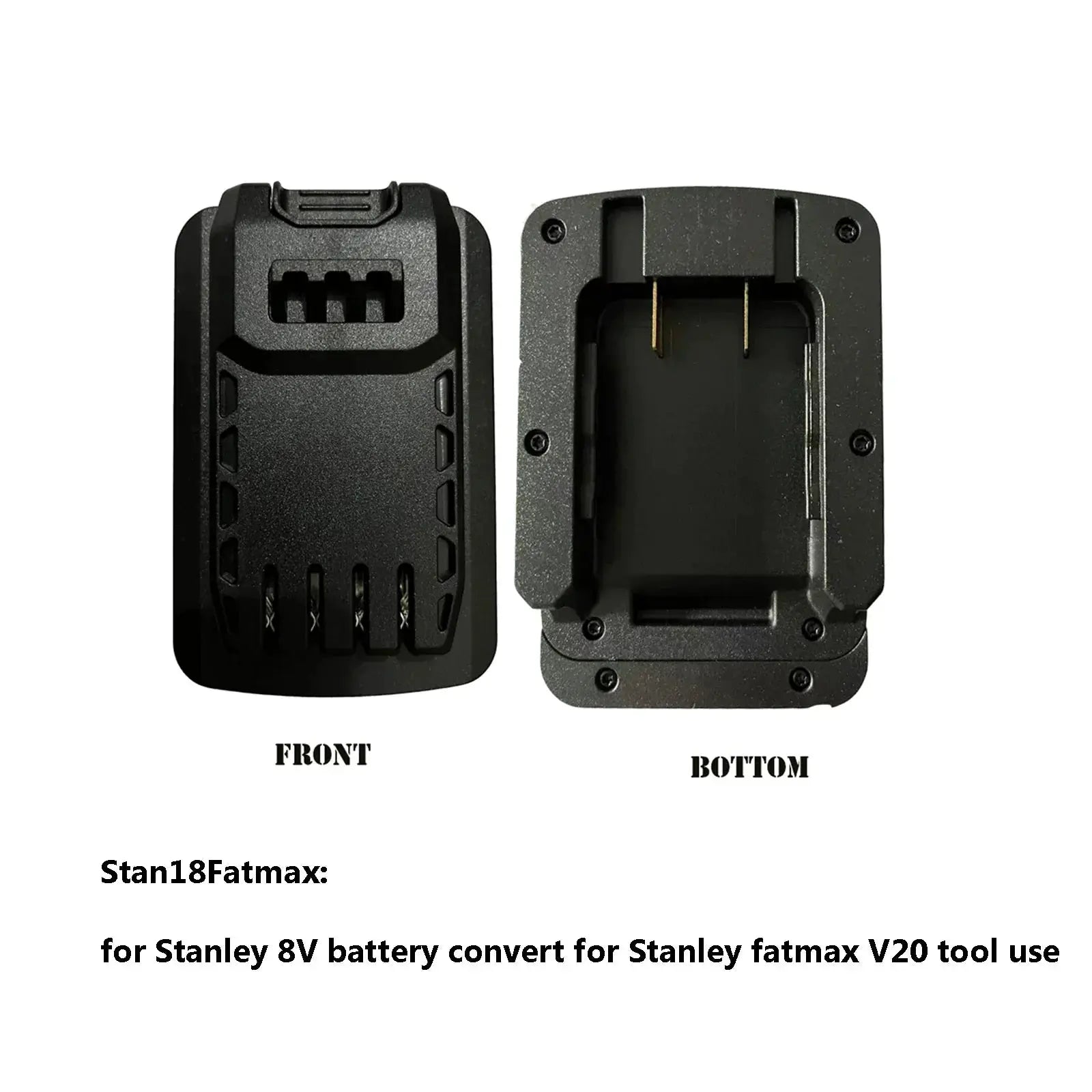 Stanley Fatmax V20 Adapter For AEG Makita DeWalt Batteries