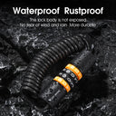 Compact Zinc Alloy Password Bicycle Lock with Steel Cable