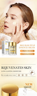 BIOAOUA Rice Deep Moisturizing Essence Cream Hydrating Face For Women