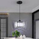 Glass Led Pendant Light Modern Ceiling Lamp Adjustable Fixture