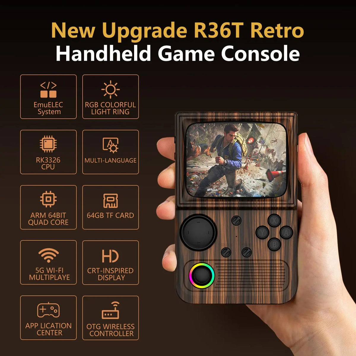 AISLPC R36T Retro Handheld Game