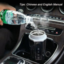 Smart Touch Car Thermos With Digital Display Travel Essential 12V 24V 220V