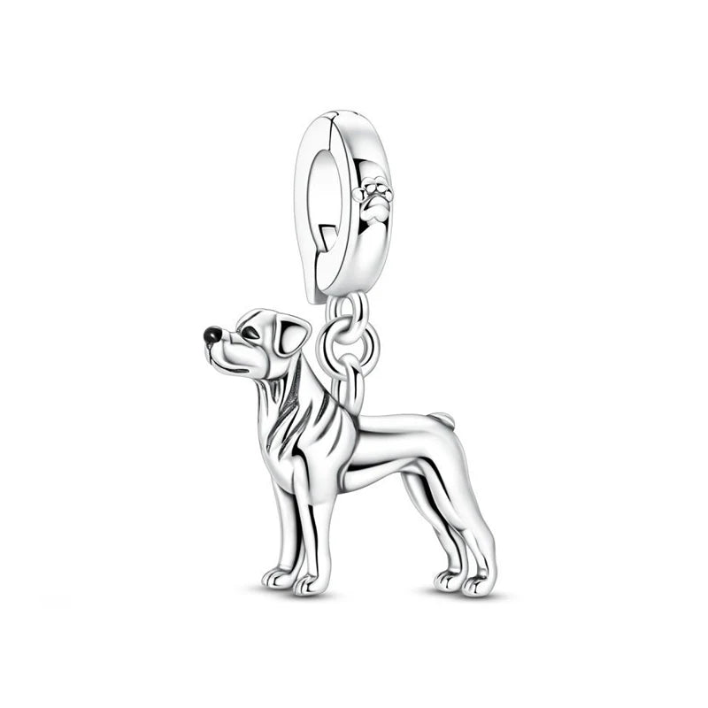 Sterling Silver Charm Love Pets