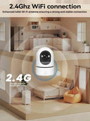 5MP Indoor Baby Monitor for Parents
