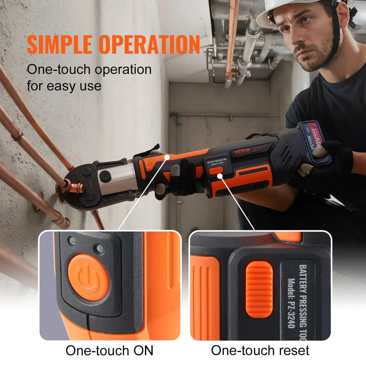 Cordless Electric Pipe Crimper — product view 5