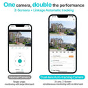 AI Tracking Outdoor PTZ Cameras for Home Security.