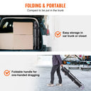 Tier Folding Rolling Utility Cart