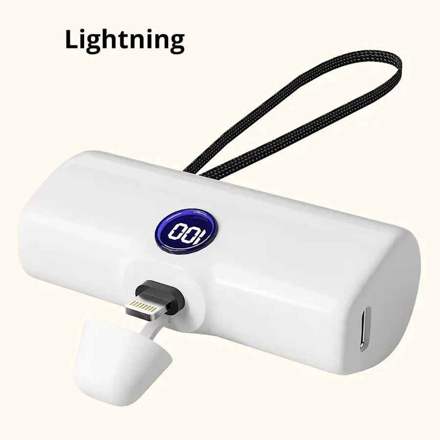 Mini Power Bank - Fast Charge With Led -  product image