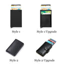 RFID-Blocking Men's Cardholder for Stylish Business Travel