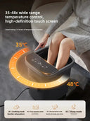 Deep Tall Foot Spa Tub With Sterilization Constant Temperature Heating Electric Massage Foot Bath Basin Ideal Gift For Home Use