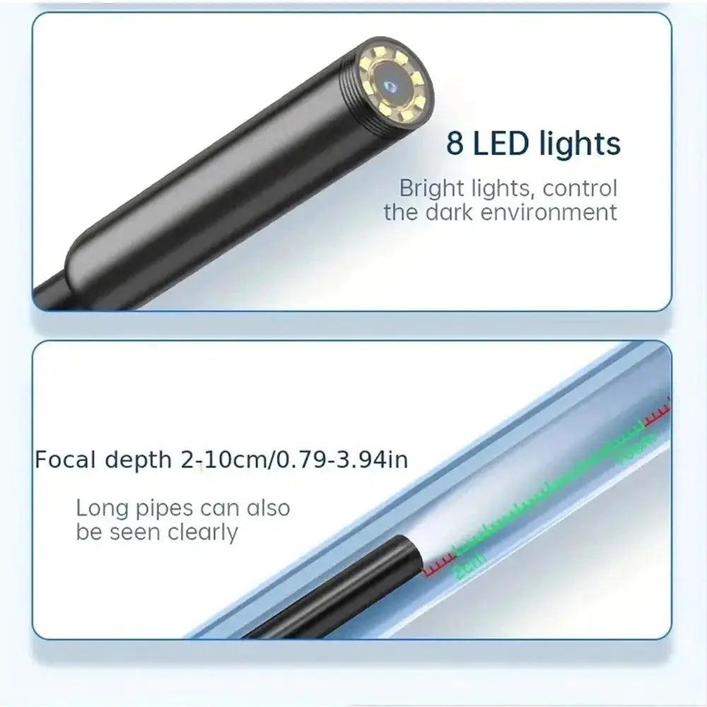 HD1920P Endoscope Camera - Type C Inspection For Car Sewer And Pipeline IP67 - stepyours.com