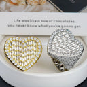 Classic Gold Plated Zircon Ring