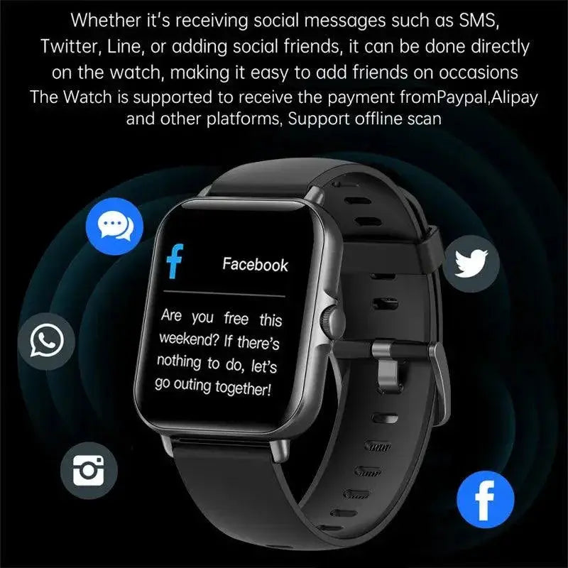 Health And Music Smartwatch Ultimate Activity Tracker Device