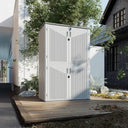 Tall Narrow Resin Outdoor Storage Shed