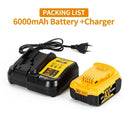 DCB200 20V 8000mAh High Capacity Lithium Battery Pack