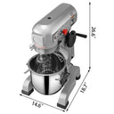 SucceBuy Electric Dough Machine Stainless Steel Commercial Cream