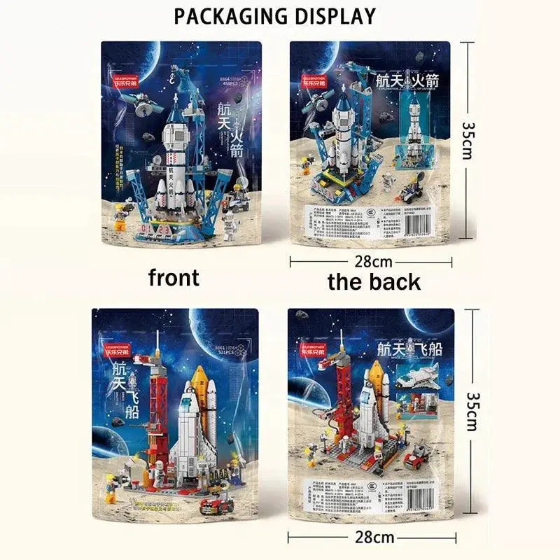 Space Shuttle Launch Center Building Blocks Educational Set