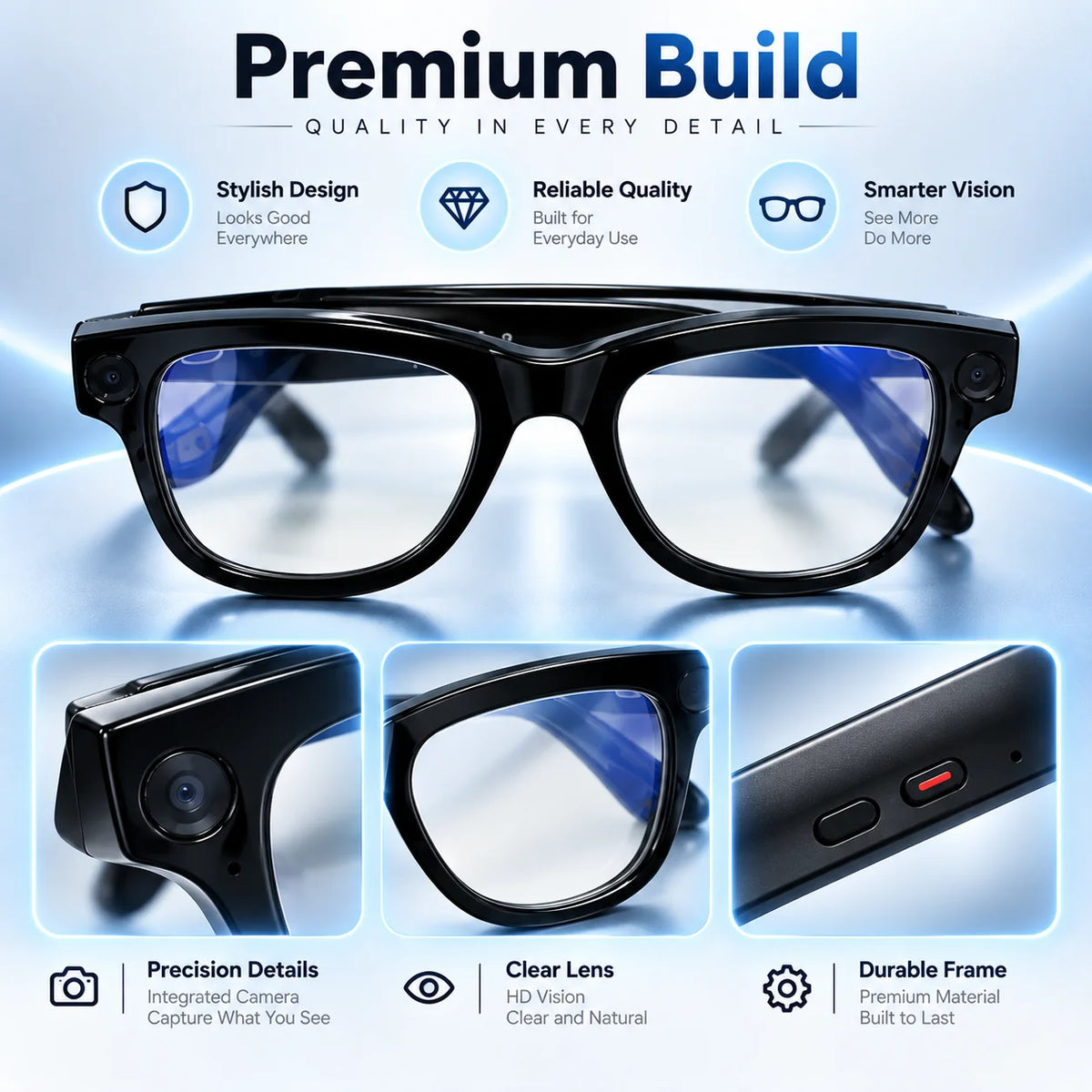 2026 Smart AI Glasses Camera