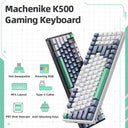 Machenike K500 RGB Mechanical Keyboard Enhanced Typing Keys
