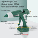 Cordless Hot Melt Glue Gun for Makita Milwaukee Bosch