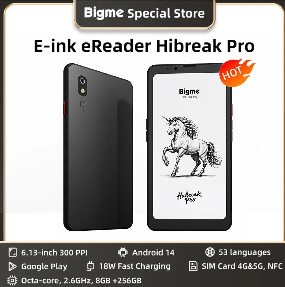 Bigme Hibreak Pro Ebook Reader