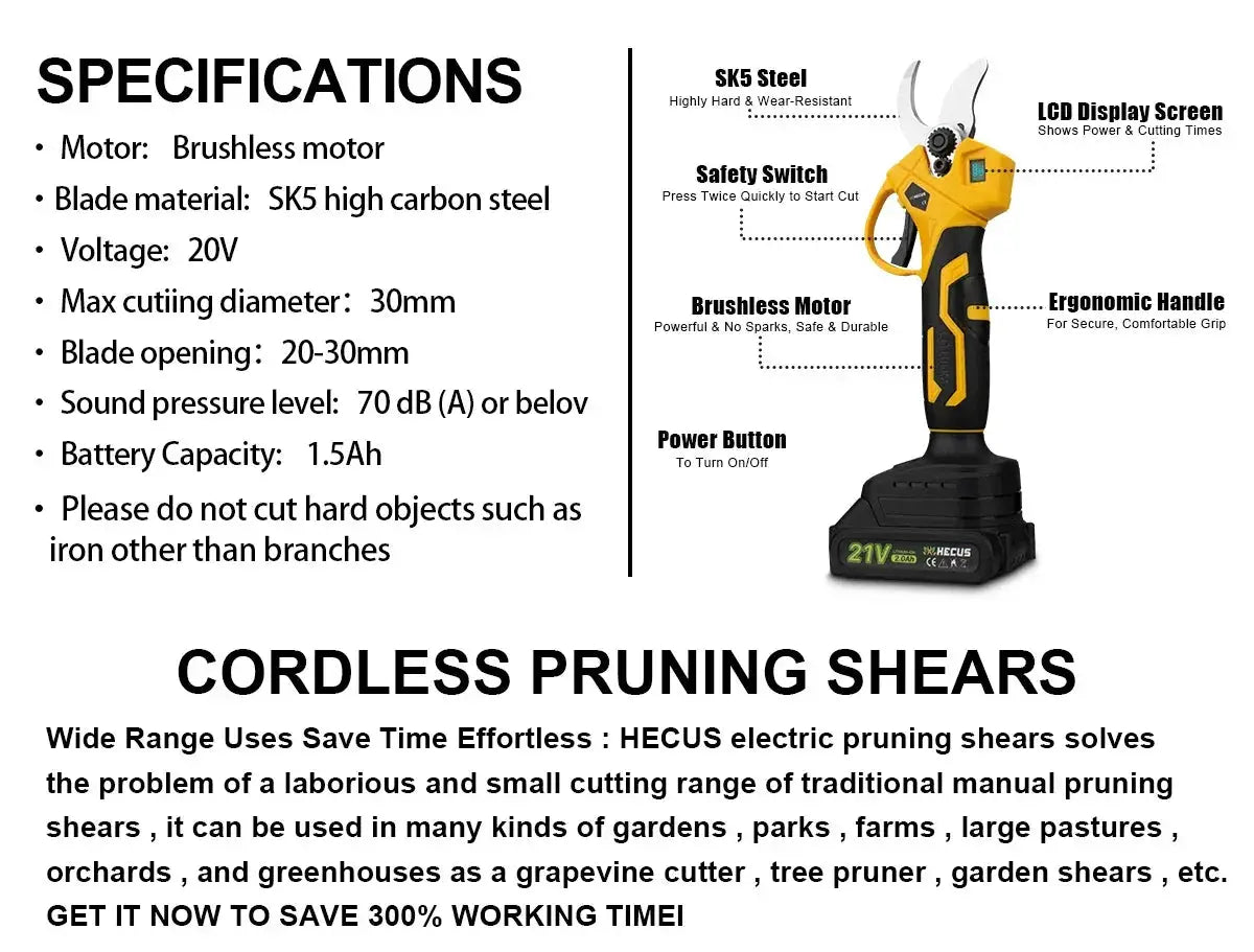 Effortless Pruning Shears for Gardeners — product view 11