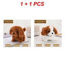 Electric Kawaii Pet Puppy Plush Toy Interactive Dog Toy