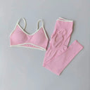 Seamless 2Pcs Legging Sets High Waist Breathable