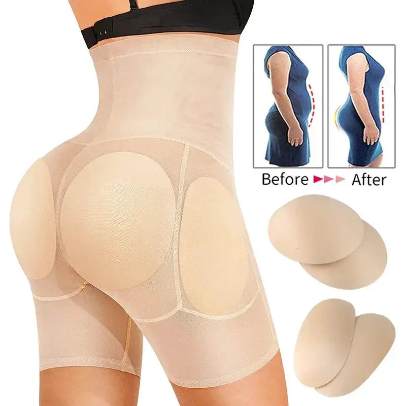 Women High Waist Butt Lifter Shaper Seamless Control Panties