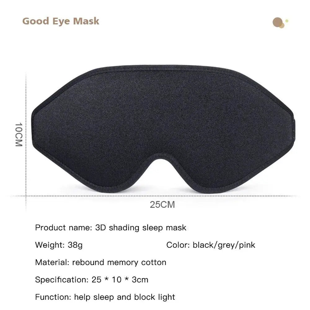 Luxurious Sleep Mask for Uninterrupted Sleep and Comfort