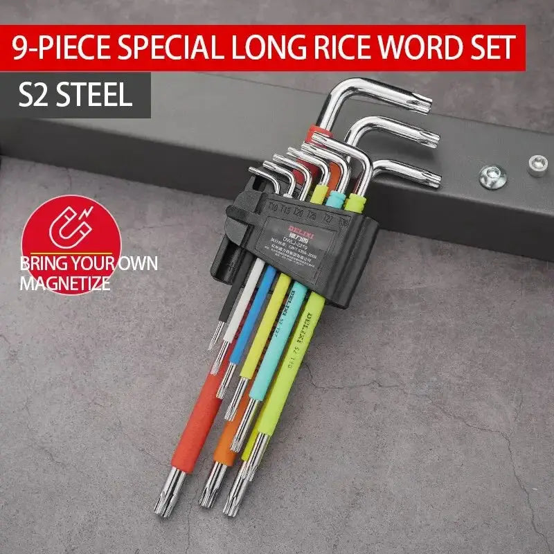 L Type Allen Key Set Hex Wrench Tool Kit For DIY Projects