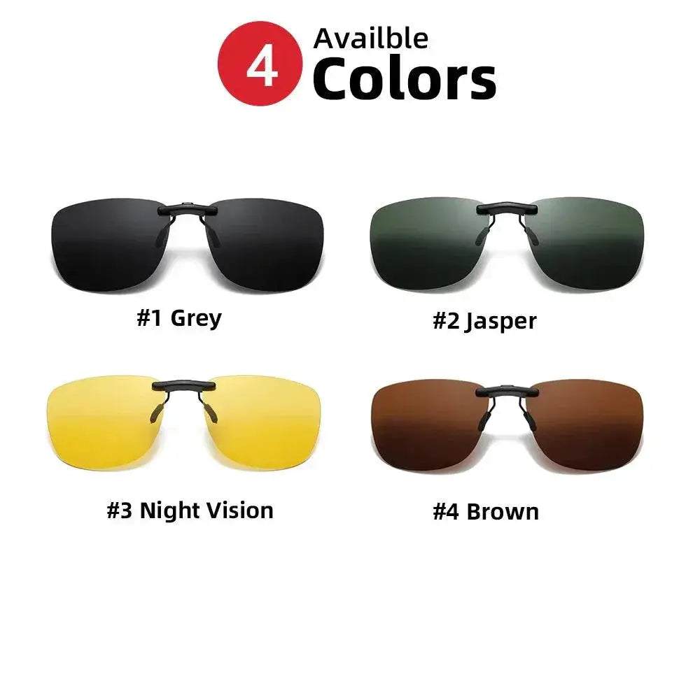 Polarized Clip On Sunglasses With UV400 Protection