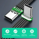 USB-C Flat Cable - 90 Degree Angled Gaming Ready