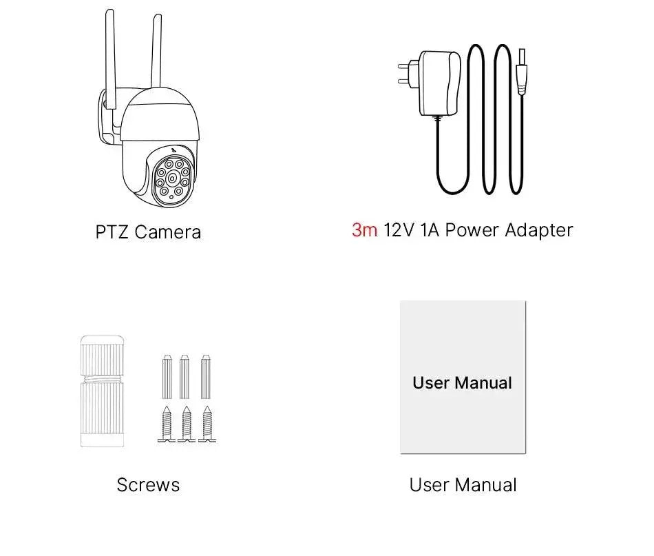4K Ultra HD Outdoor Security Camera With Human Detection