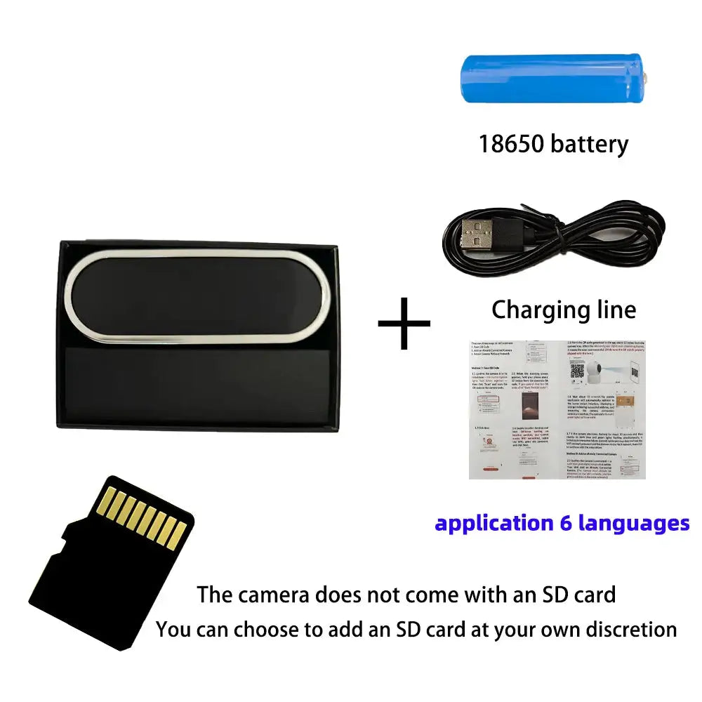 Mini Camera With Infrared Night Vision And WiFi Remote — product view 8