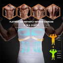 Men's Slimming Compression Shirt for Posture Support
