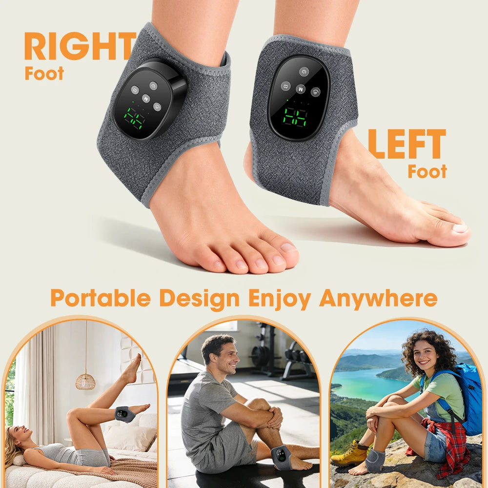 Cordless Heated Vibration Foot Massager
