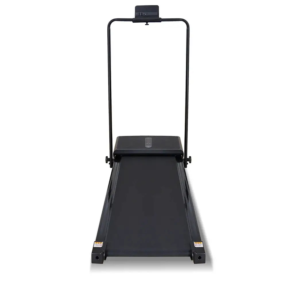 New Foldable Electric Walking Machine with LED Display, Portable Vibration Workout Platform for Home Jogging & Bodybuilding