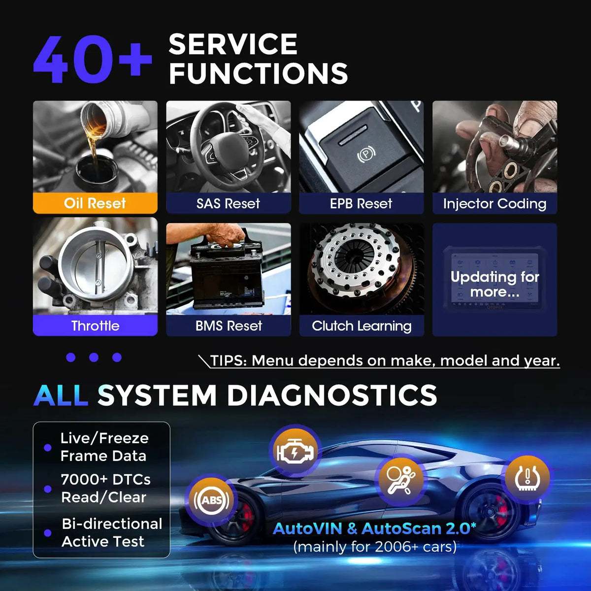 OTOFIX D1 Max2 Bi-Directional Scan Tool — product view 4