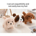 Electric Kawaii Pet Puppy Plush Toy Interactive Dog Toy